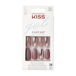Uñas Postizas Glue On Kiss Glam Fantasy Nails Ultimate ilusión F50