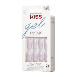 Uñas Postizas Glue On Kiss Gel Fantasy Olivia