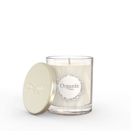 Vela de Cera Vegetal Organic Spa en Vaso de Vidrio Amapola