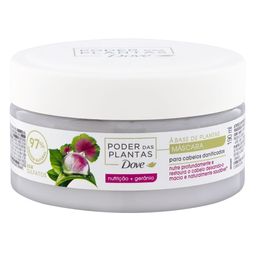 Crema Tratamiento Dove Poder de las Plantas Nutrición + Geranio x 190 g