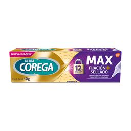 Ultra Adhesivo Dental Corega Maximo Sellado Sin Sabor x 40 g