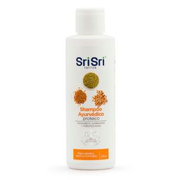 Shampoo Ayurvédico Sri Sri Tattva Protéico Fenogreco x 200 ml