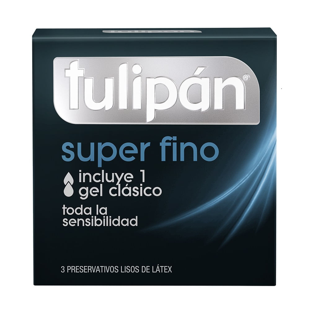 Preservativo De Látex Tulipán Lubricados Súper Finos X 3 Un Simplicity 3111