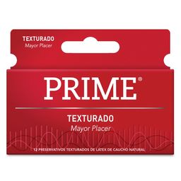 Preservativo de Látex Prime Texturado x 12 un