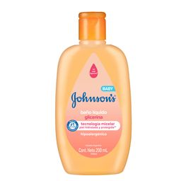 Jabón Líquido Johnson's Baby Glicerina x 200 ml