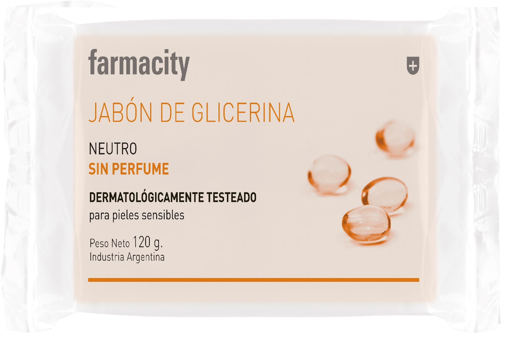Jabón de Glicerina Farmacity en Barra x 120 g