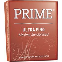 Preservativo de Látex Prime Ultrafino x 3 un