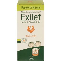 Repelente Natural en Crema Exilet con Citronela 2,5% x 70 g