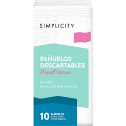 Pañuelos Descartables Simplicity x 10 Un