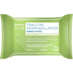 Toallitas Desmaquillantes Farmacity Skin Hidratante x 25 un