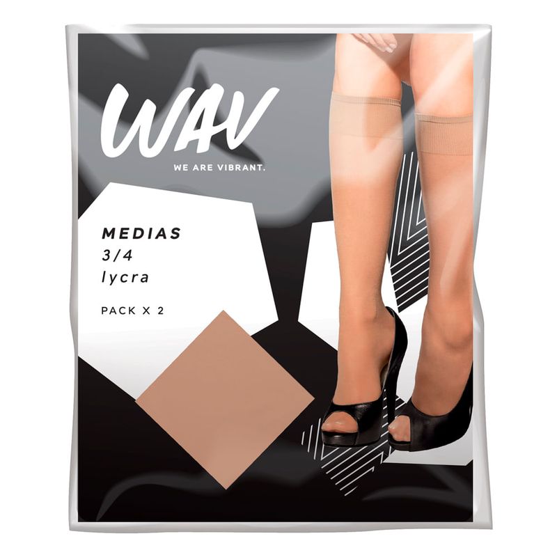 medias-3-4-lycra-wav-x-un