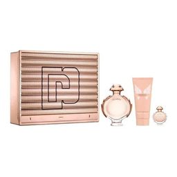 Estuche Rabanne EDP Olympea x 80 ml + EDP Olympea x 6 ml + Body Lotion x 100 ml