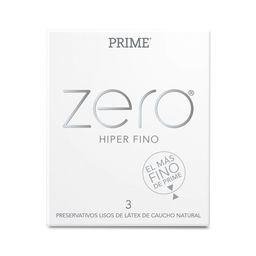 Preservativo de Látex Prime Hiper Fino x 3 un