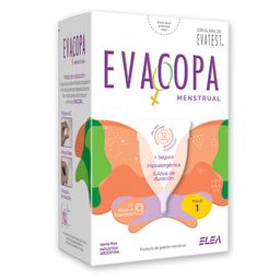 Copa Menstrual Hipoalergénica Evacopa Talle 1