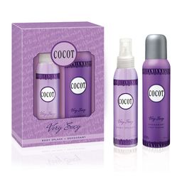 Pack Cocot Very Sexy Violeta EDT x 125 ml + Body Lotion 100 x ml