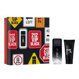 Estuche Carolina Herrera 212 Vip Black Men EDP x 100 ml + Shower Gel x 100 ml