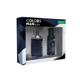 Kit Benetton Colors Black Man EDT x 100 ml + 1 Gel de Ducha x 75 ml