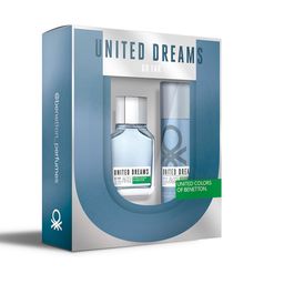 Kit Benetton United Dreams Go Far 1 EDT x 100 ml + Deo x 150 ml
