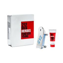 Set Carolina Herrera 212 Heroes Man EDT x 90 ml + Shower Gel x 100 ml