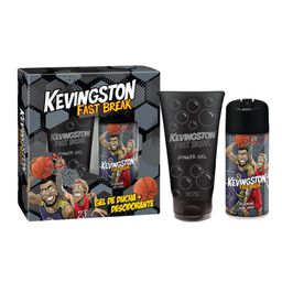 Pack Kevingston Fast Break Gel de Ducha 150 g + Deo x 160 ml