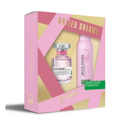 Estuche Benetton EDT United Dreams Love Yourself x 80 ml + Deo x 150 ml