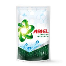 Jabón Líquido Ariel Máxima Limpieza Pouch x 1400 ml