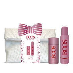 Set Boos Intense Rosé EDP x 60 ml + Deo x 127 ml + Neceser