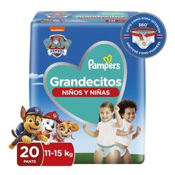 Pañales Pampers Grandecitos