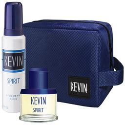 Set Kevin Neceser + EDT Spirit x 60 ml + Deo en Aerosol x 150 ml