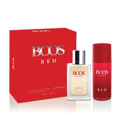 EDT Boos Red x 100 ml + Desodoreante en Aerosol x 150 ml