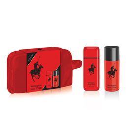 Set Wellington Polo Club EDP Rojo x 60 ml + Deo x 150 ml + Neceser