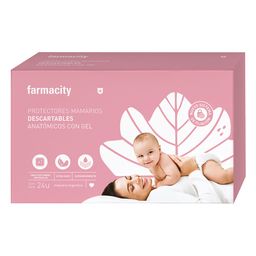 Protectores Mamarios Farmacity Descartables x 24 un