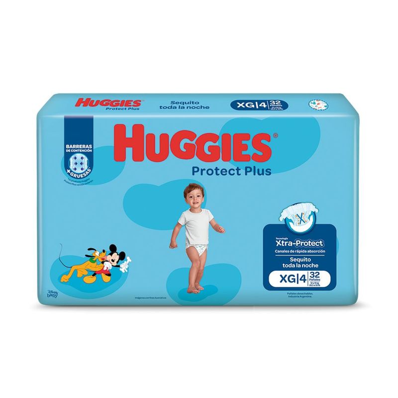panal-huggies-protect-plus-xg-x-32-un