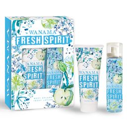 Pack Wanana Fresh Spirit Body Splash + Body Lotion x 100 g