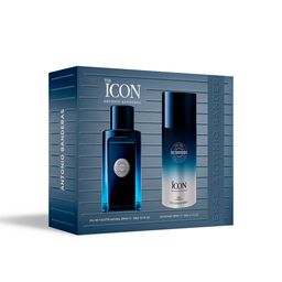 Set Banderas EDT The Icon x 100 ml + Deo x 150 ml