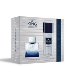 Set Banderas EDT King Of Seduction x 100 ml + Deo x 150 ml