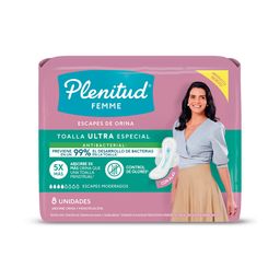 Toalla Femenina Plenitud Femme Ultra Especial x 8 un