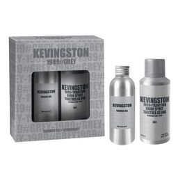 Set Kevingston 1989 Grey Shower Gel x 150 ml + Deo x 160 ml