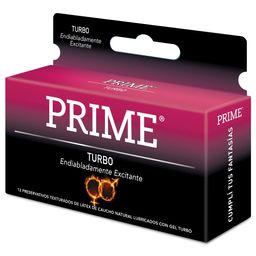 Preservativo Prime Turbo x 12 un