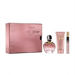 Cofre Rabanne Pure XS For Her EDP x 80 ml + 1 Loción Corporal x 100 ml + EDP x 10 ml