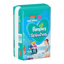 Pañales para Nadar Pampers Splashers Baby Shark