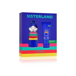 Estuche Benetton EDT Sisterland Blue Neroli x 80 ml + Deo x 150 ml