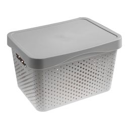 Organizador Grande Simplicity con Tapa Gris
