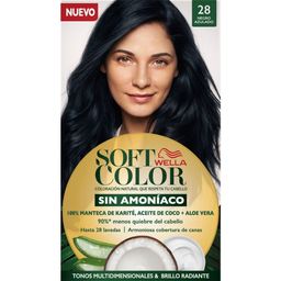 Kit Coloración Soft Color Wella Negro Azulado