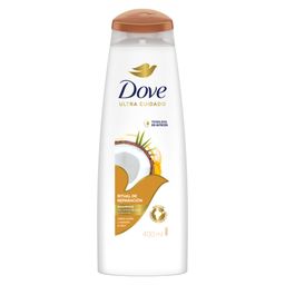 Shampoo Dove Ritual de Reparación Coco y Cúrcuma 400 ml