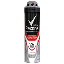 Desodorante Rexona Protección Antibacterial Men en Aerosol x 150 ml