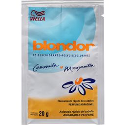 Decolorante en Polvo Wella Blondor Manzanilla X 20 g