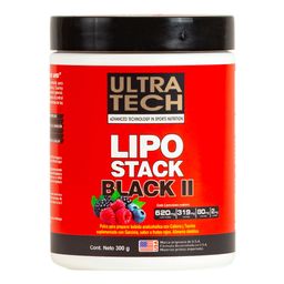 Suplemento Dietario Ultra Tech Lipo Stack Black x 300 g