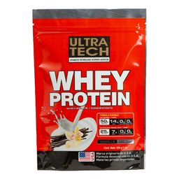 Suplemento Dietario Ultra Tech Ultra Whey Pro sabor Vainilla x 454 g