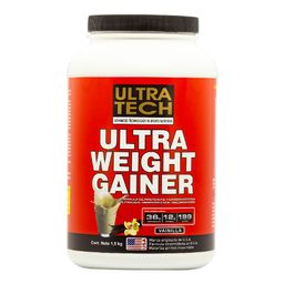 Suplemento Dietario Ultra Tech Ultra Weight Gainer sabor Vainilla x 1,5 k